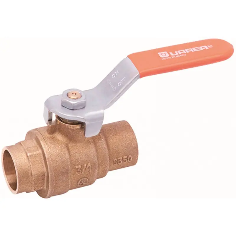 VALVULA ESFERA SOLDABLE 500 CWP 1/2 13MM MARCA URREA