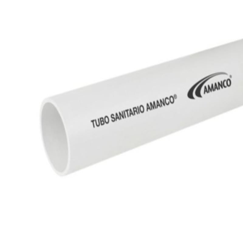 TUBO SANITARIO NORMA 110 MM X 6 M DE LARGO  MARCA AMANCO