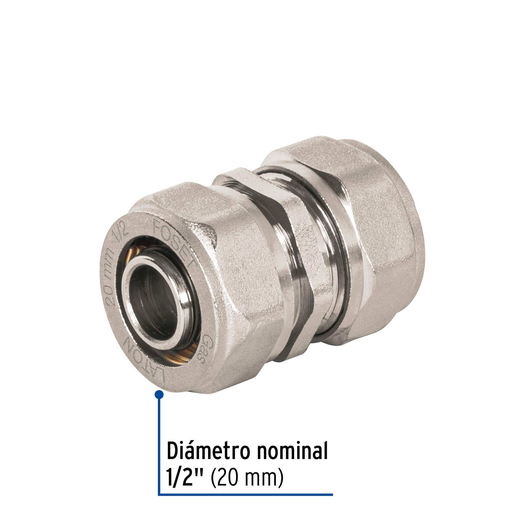 COPLE PEALPE 20MM MARCA FOSET