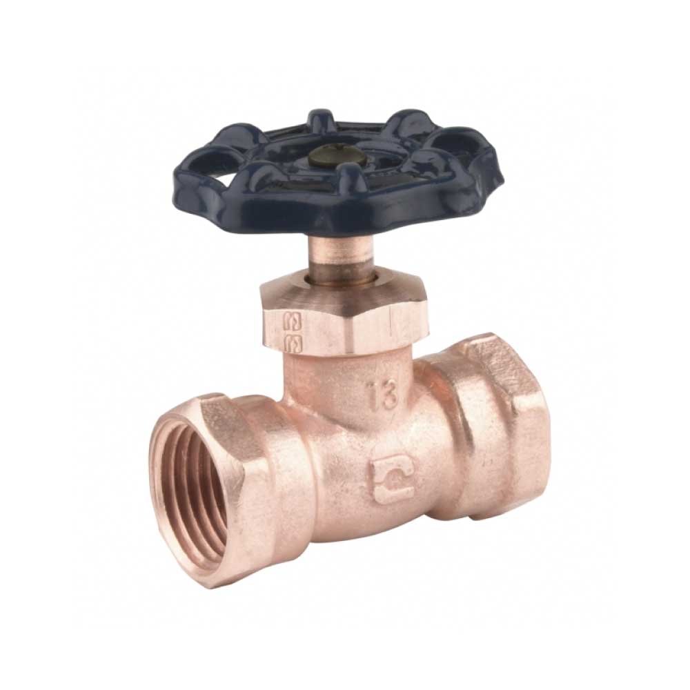 VALVULA GLOBO ROSCABLE 19MM MARCA NACOBRE