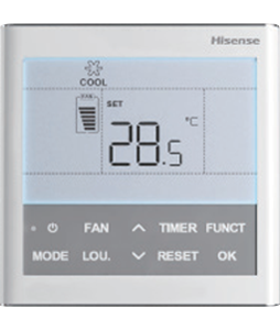 TERMOSTATO  HISENSE MOD. HYXE-VA01 VRF MARCA HISENSE