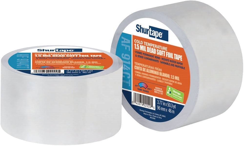 CINTA DE ALUMINIO ACR 48MM X 46M PLATEADA MARCA SHURTAPE