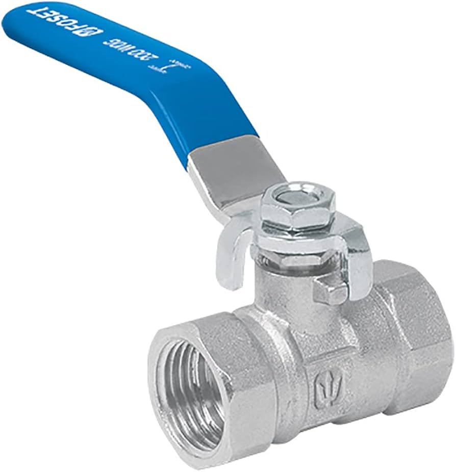 VALVULA DE ESFERA DE LATON ROSCABLE P/AGUA 1/2 FOSETrn