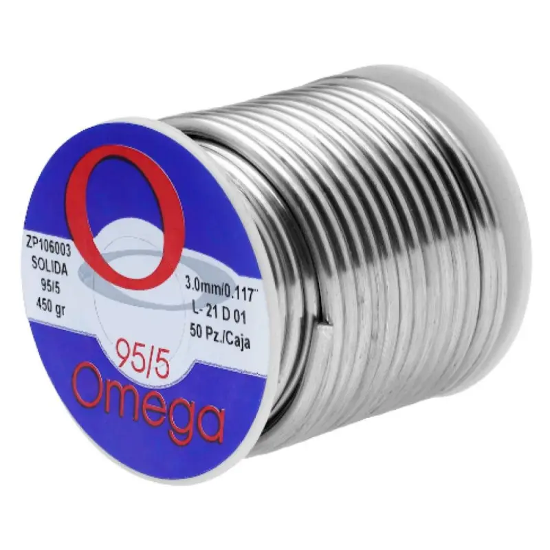 CARRETE SOLDADURA OMEGA 95/5 MARCA OMEGA