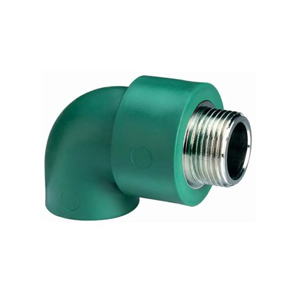 CODO 90 PPR CUERDA EXTERIOR 20 X 1/2 TUBOPLUS MARCA  ROTOPLAS