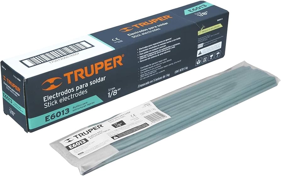 ELECTRODO 6013 DE 1/8 1KG MARCA TRUPER