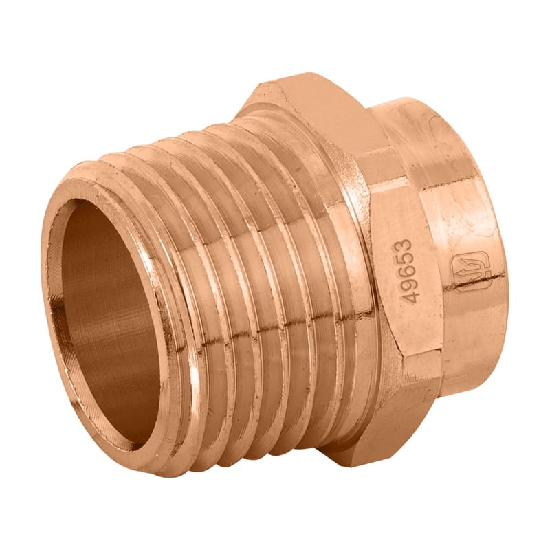 CONECTOR CU ROSCA EXTERIOR 19MM MARCA FOSET