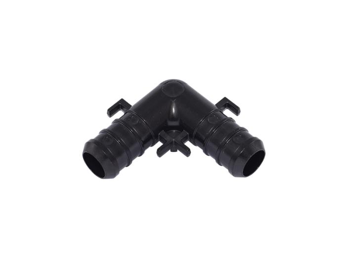 CODO PLASTICO PARA PEX & PERT 1/2 X 3/4 FPT GIRABLE MARCA BIOVALTIC