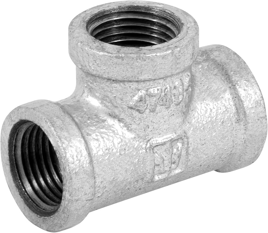 TEE GALVANIZADA 1/2 MARCA FOSETrn