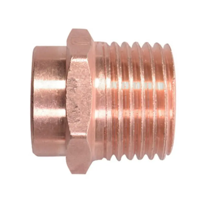 CONECTOR CU ROSCA EXTERIOR 38MM (1 1/2) MARCA NACOBRE