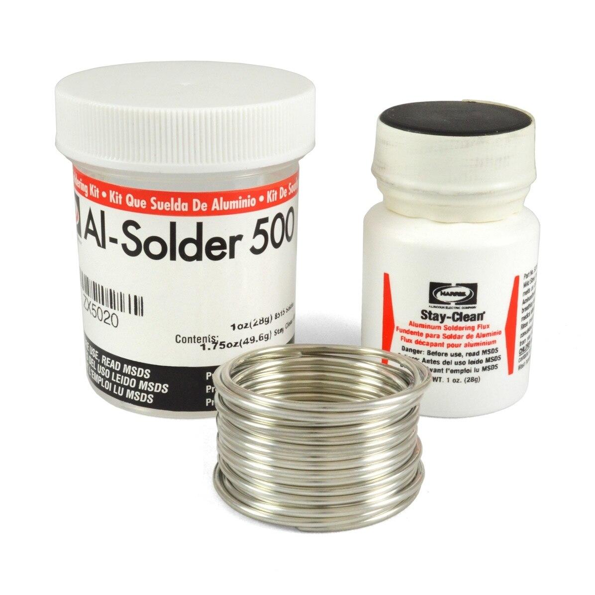 KIT SOLDADURA DE ALUMINIO CON FUNDENTE MARCA HARRIS