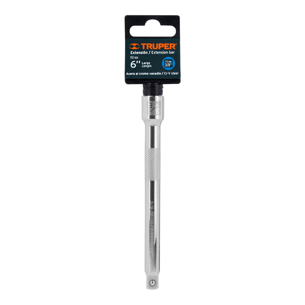EXTENSION DE CUADRO DE 3/8 X 6 MARCA TRUPER