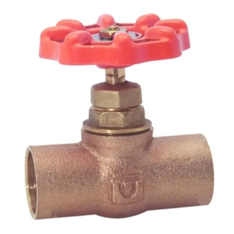VALVULA GLOBO SOLDABLE COMPACTA 19MM MARCA URREA