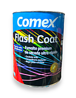 ESMALTE COMEX FLASH COAT COLOR NEGRO BRILLANTE DE 4 LITROSrn