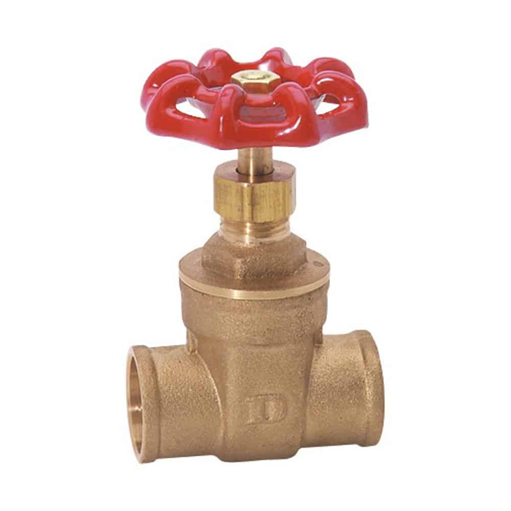 VALVULA COMPUERTA COMPACTA SOLDABLE 13MM WOG MARCA DICA