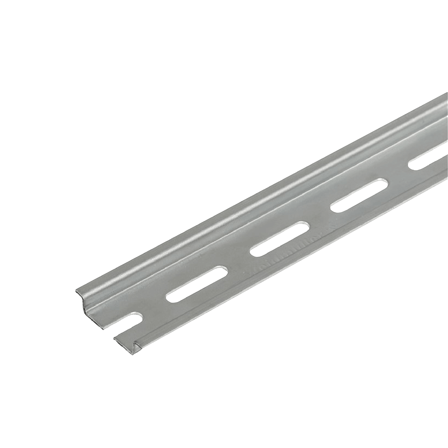 RIEL DIN PERFORADO PLATEADO X 1 M MARCA TS