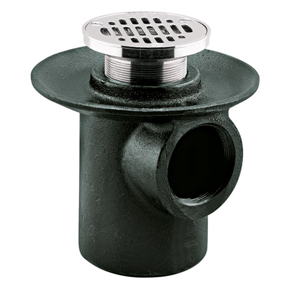 COLADERA PISO 1 BOCA REDONDA SELLO HIDRAULICO MARCA HELVEX