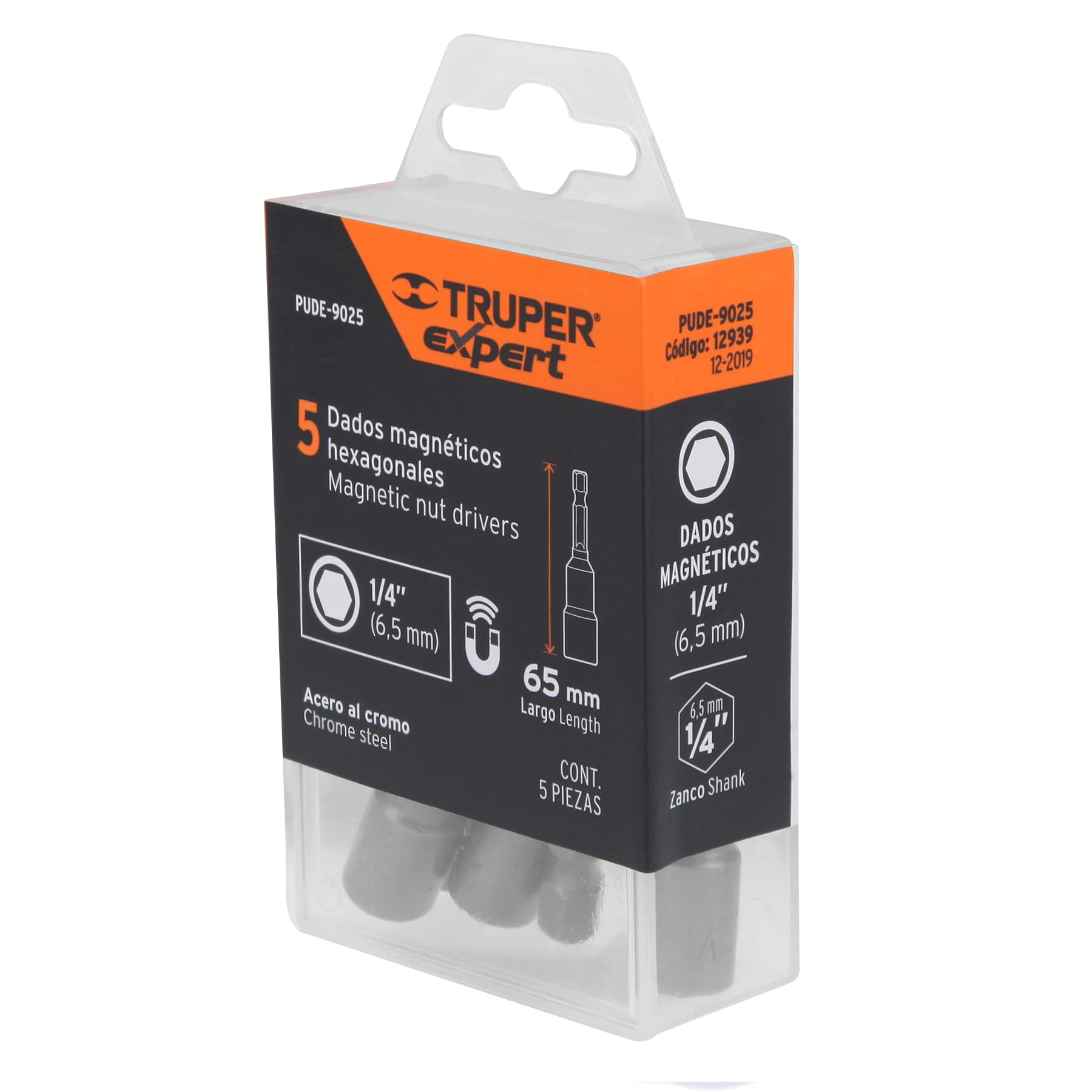 DADO MAGNETICO DE 1/4 X 2 1/2 DE LARGO MARCA TRUPER