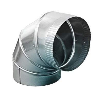 CASQUILLO 90 CAL 26  PARA DUCTO FLEXIBLE DE 12 (300 MM)