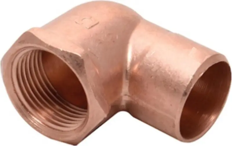 CODO 90 CU 19MM (3/4) ROSCA INTERIOR MARCA NACOBRE