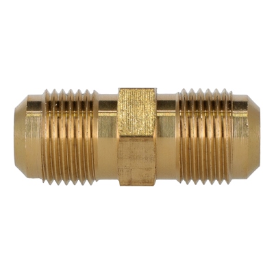 NIPLE UNION FLARE DE BRONCE 3/8 X 3/8  MARCA GB