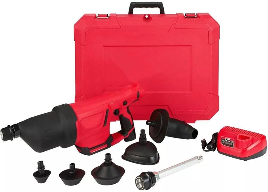 KIT SERPIENTE DE DRENAJE M12 INALÁMBRICA CON BATERÍArn