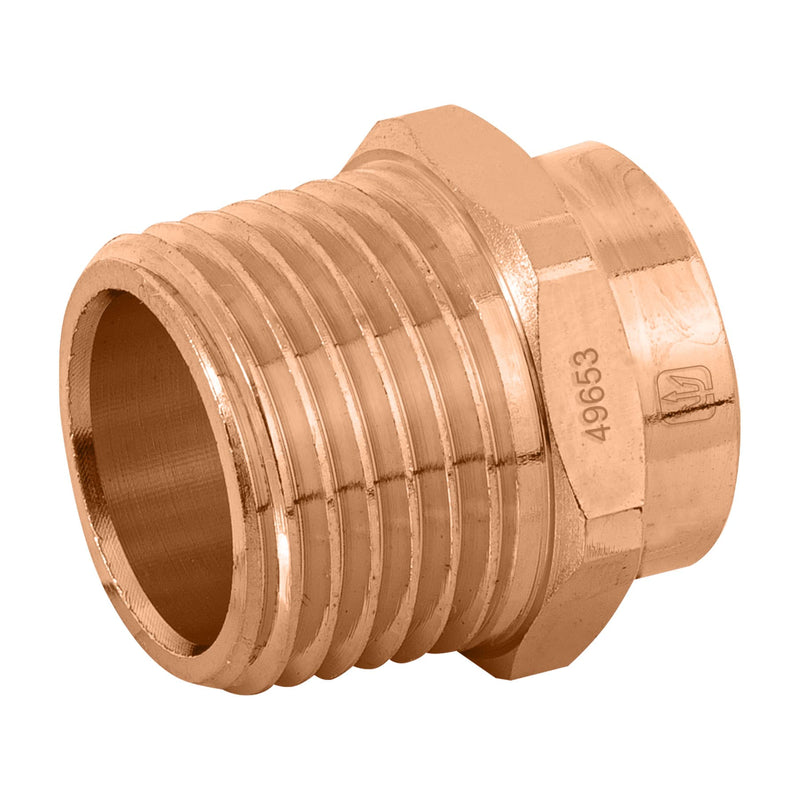 CONECTOR CU ROSCA EXTERIOR 13MM (1/2) MARCA FOSET