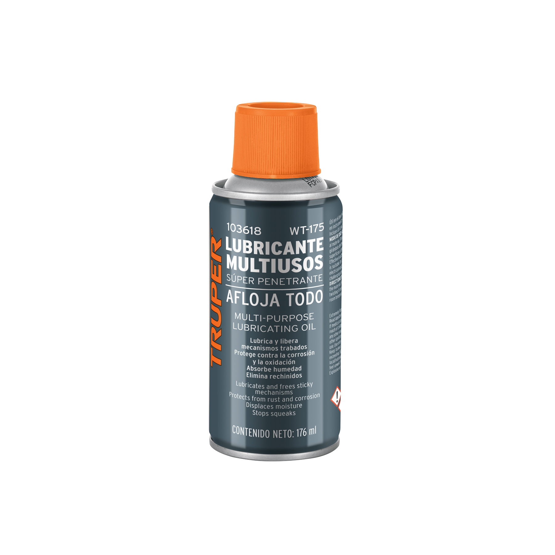 LUBRICANTE MULTIUSOS EN AEROSOL 176 ML TRUPERrn