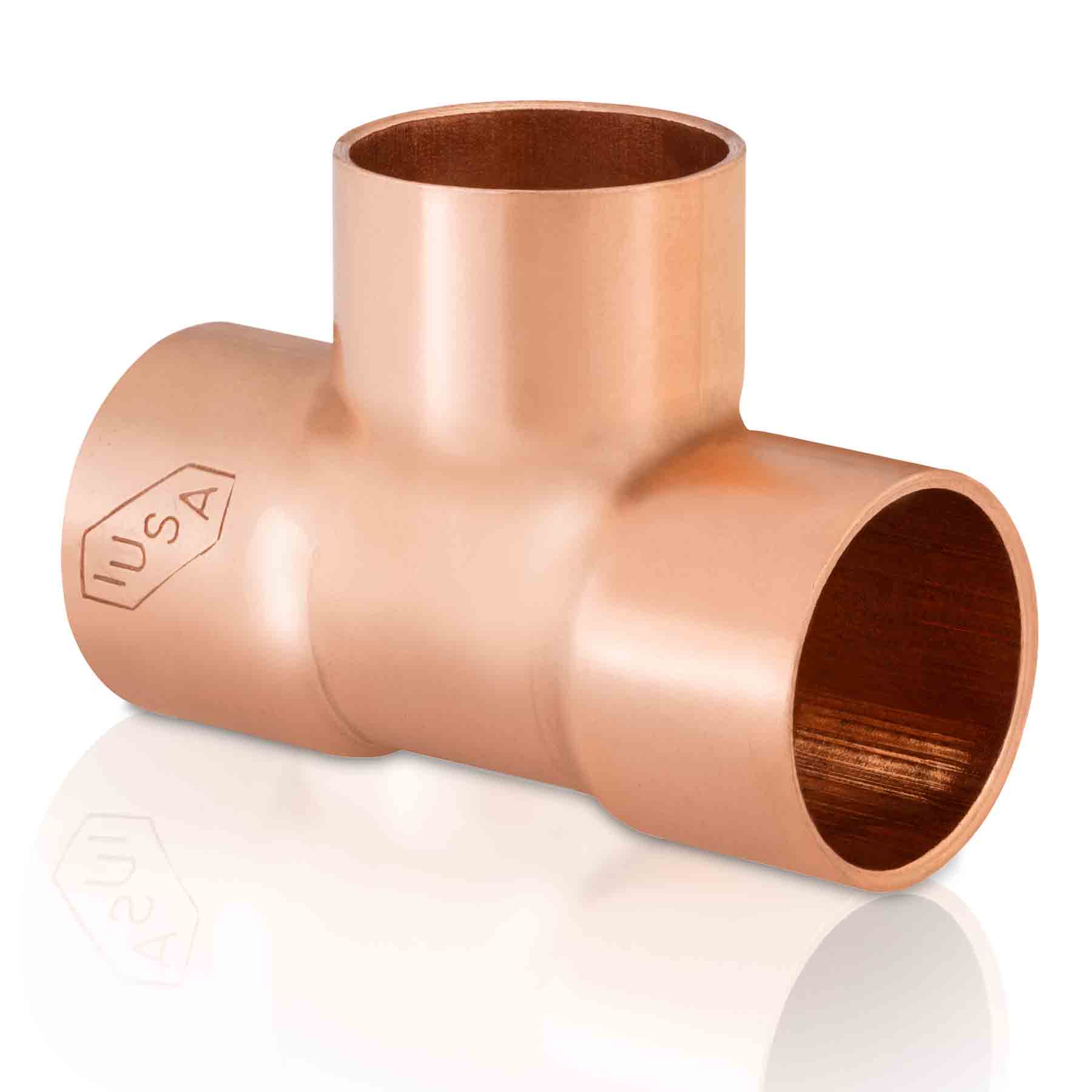 TEE CU 1 (25MM) MARCA IUSA