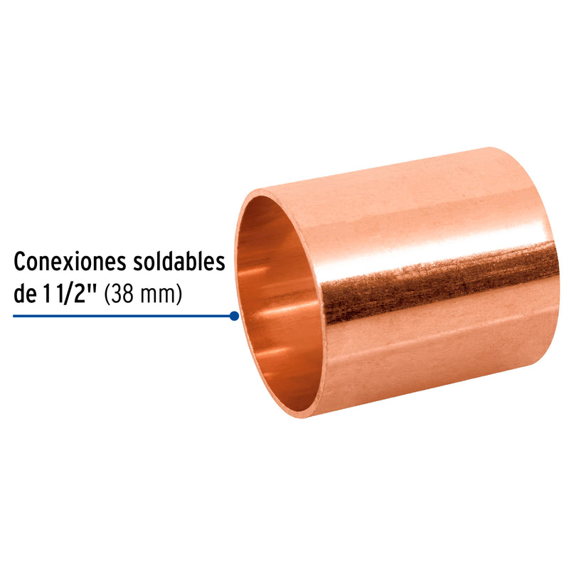 COPLE CU S/R 38 MM (1 1/2) MARCA FOSETrn