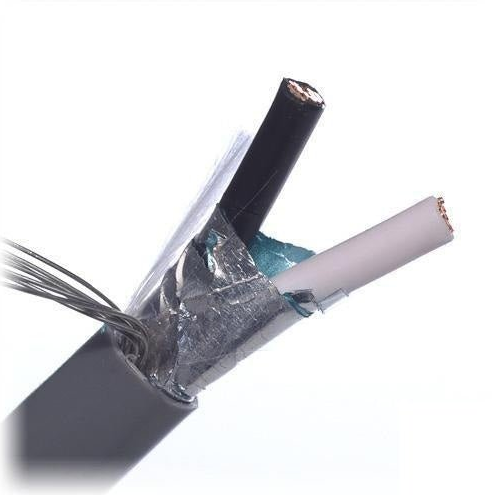 BOBINA DE CABLE BELDEN 2X14 BLINDADO DE SEÑAL 305 METROS GRIS MARCA BELDEN