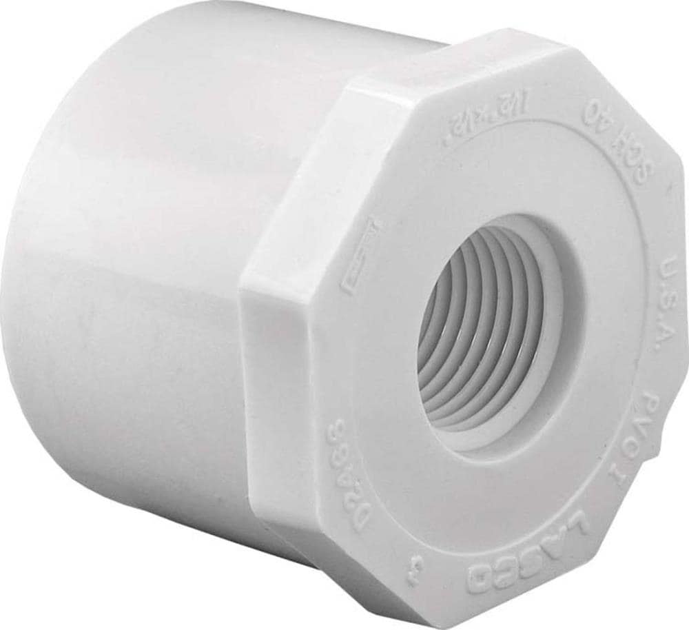 REDUCCION PVC HIDRAULICA BUSHING 2 x 1 1/4 CED 40 MARCA IUSA