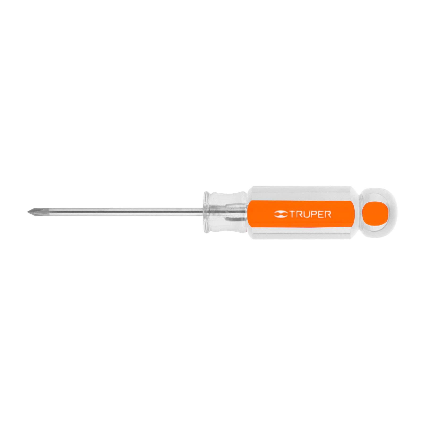 DESARMADOR DE CRUZ 1/8 X 2 1/2 MANGO DE ACETATO TRUPER MARCA TRUPER