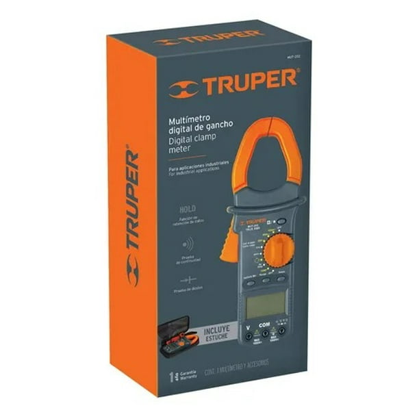 MULTIMETRO DIGITAL DE GANCHO GB PEQUEÑO MARCA TRUPER