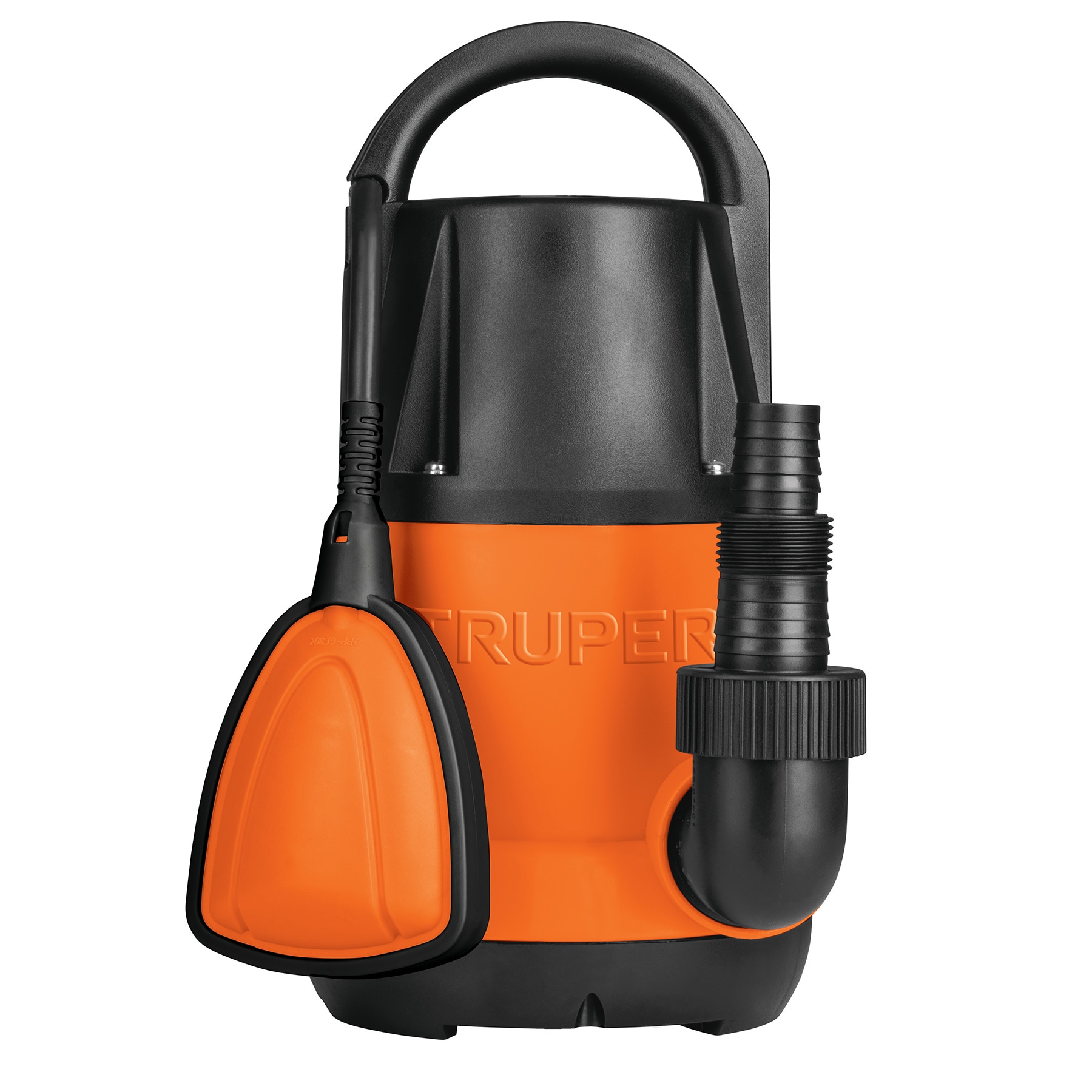BOMBA SUMERGIBLE PLÁSTICA 1/2 HP PARA AGUA LIMPIA MARCA TRUPER