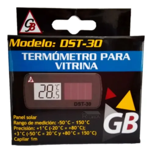 TERMOMETRO PARA VITRINA MARCA GBrn