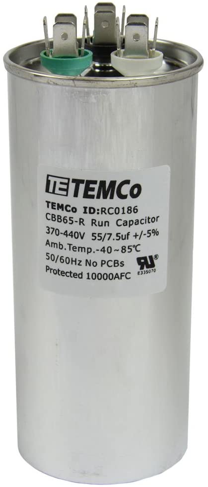 CAPACITOR  VENTILADOR  7MF +-5% 370 440 VAC 50 60HZ MARCA  GB