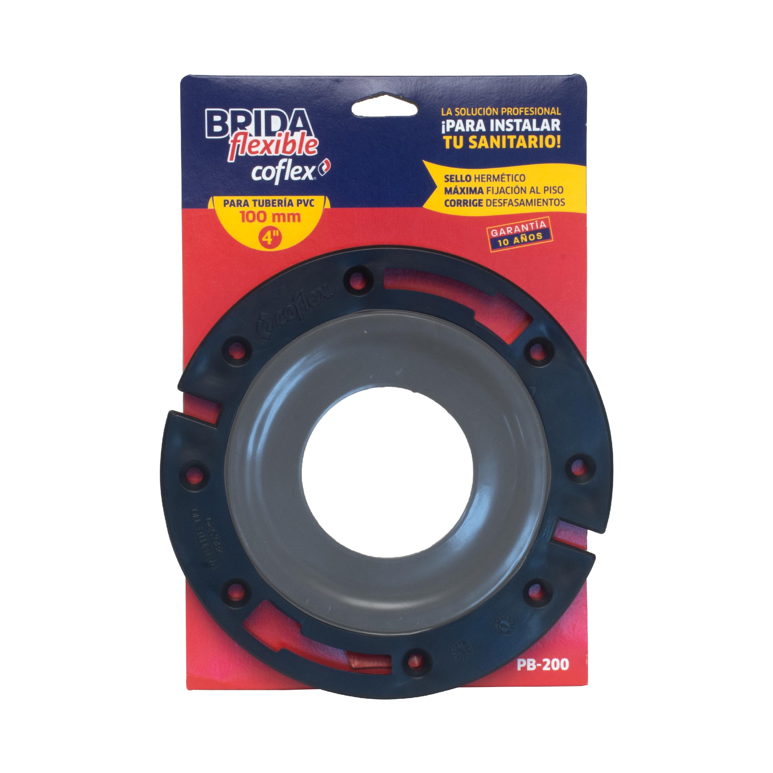 BRIDA FLEXIBLE CORTA P/TUBERIA DE 4 MARCA  COFLEX