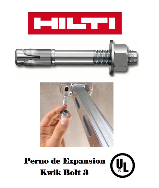 PERNO PARA CONCRETO TIPO HILTI