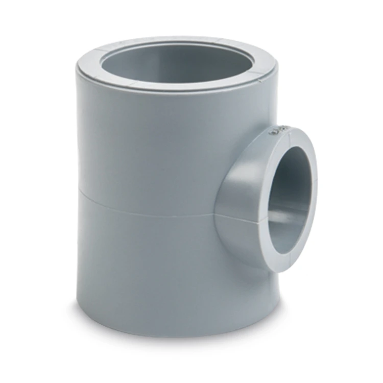TEE PPR REDUCIDA CENTRAL 50X25MM TUBOPLUS MARCA ROTOPLAS