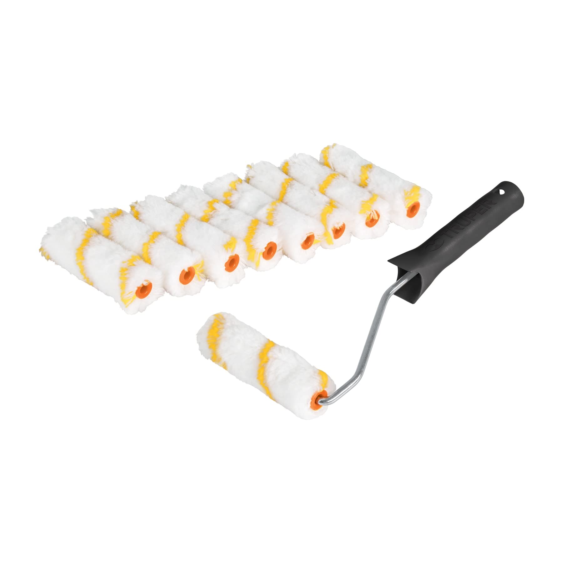 KIT DE MANERAL CON 9 MINIRODILLOS DE 4 DE POLIESTER TRUPERrn