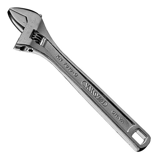 LLAVE AJUSTABLE PERICO CROMADO 10 7010 C KNOVArn
