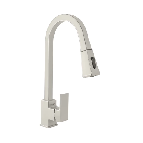 MONOMANDO RETRACTIL PARA FREGADERO CROMO, MARCA FOSET