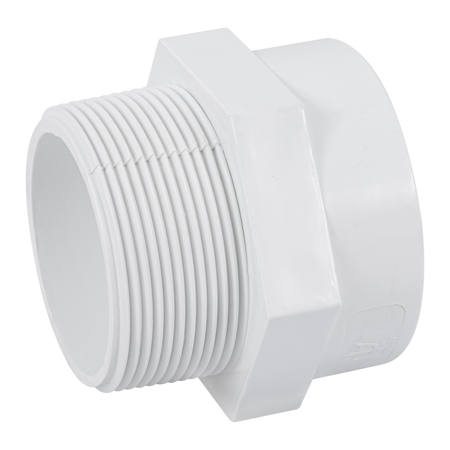 CONECTOR PVC HIDRAULICO ROSCA EXTERIOR 51 MM (2)  MARCA FOSET
