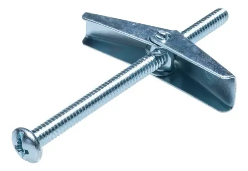 SUJETADOR MARIPOSA C/TORNILLO 1/4 X 3 LARGO MARCA CN
