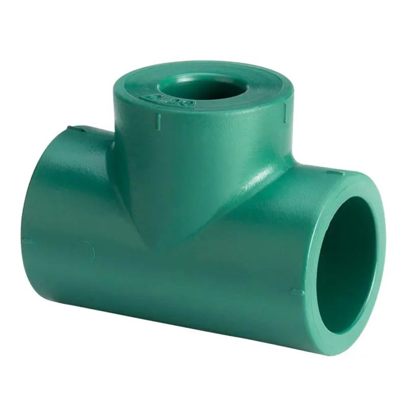 TEE PPR REDUCIDA CENTRAL 50X40MM TUBOPLUS MARCA ROTOPLAS