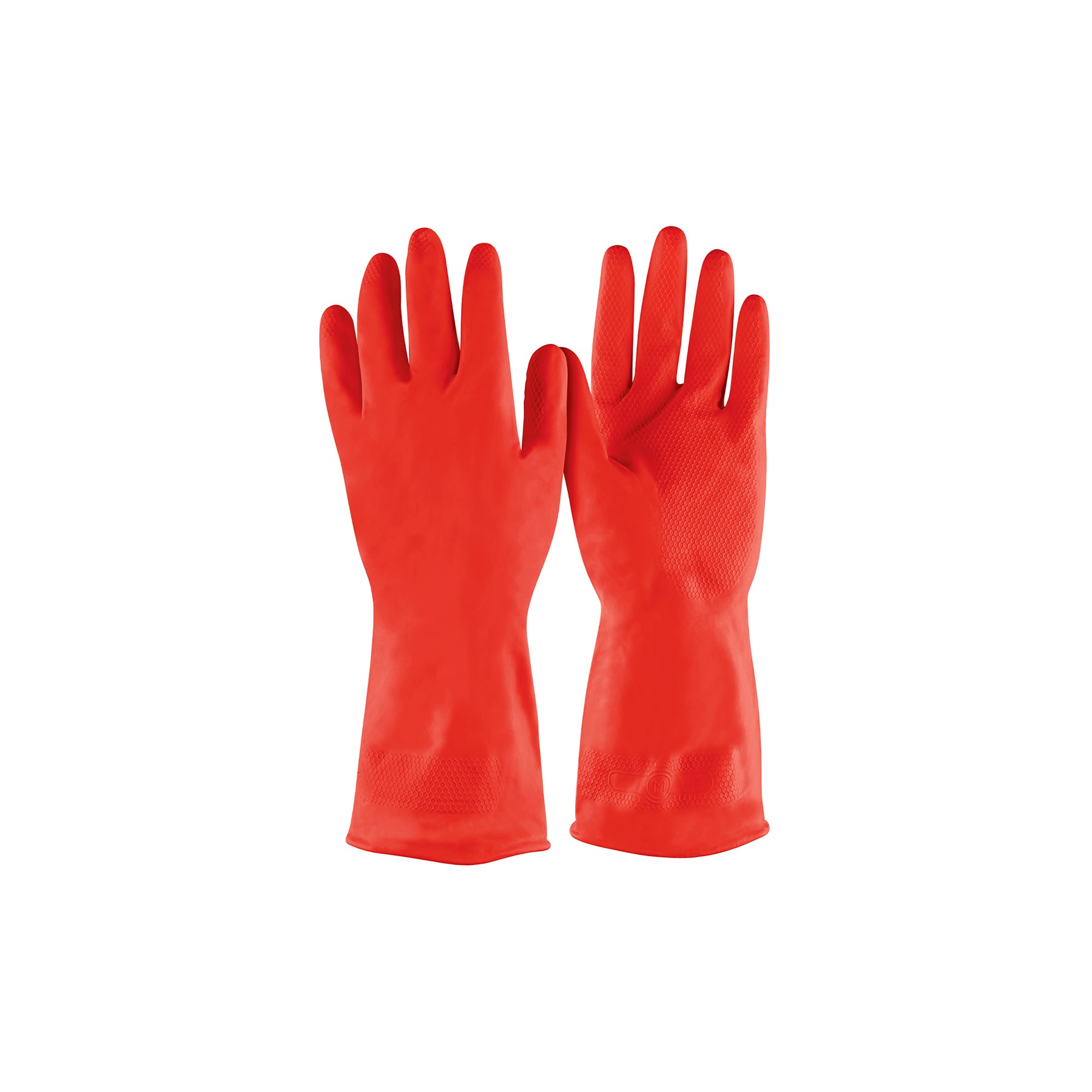 GUANTE DE LATEX PARA LIMPIEZA ROJOS TALLA M  MARCA PRETUL