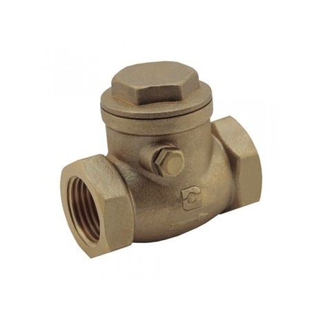 VALVULA DE RETENCION HORIZONTAL 19MM MARCA NACOBRE