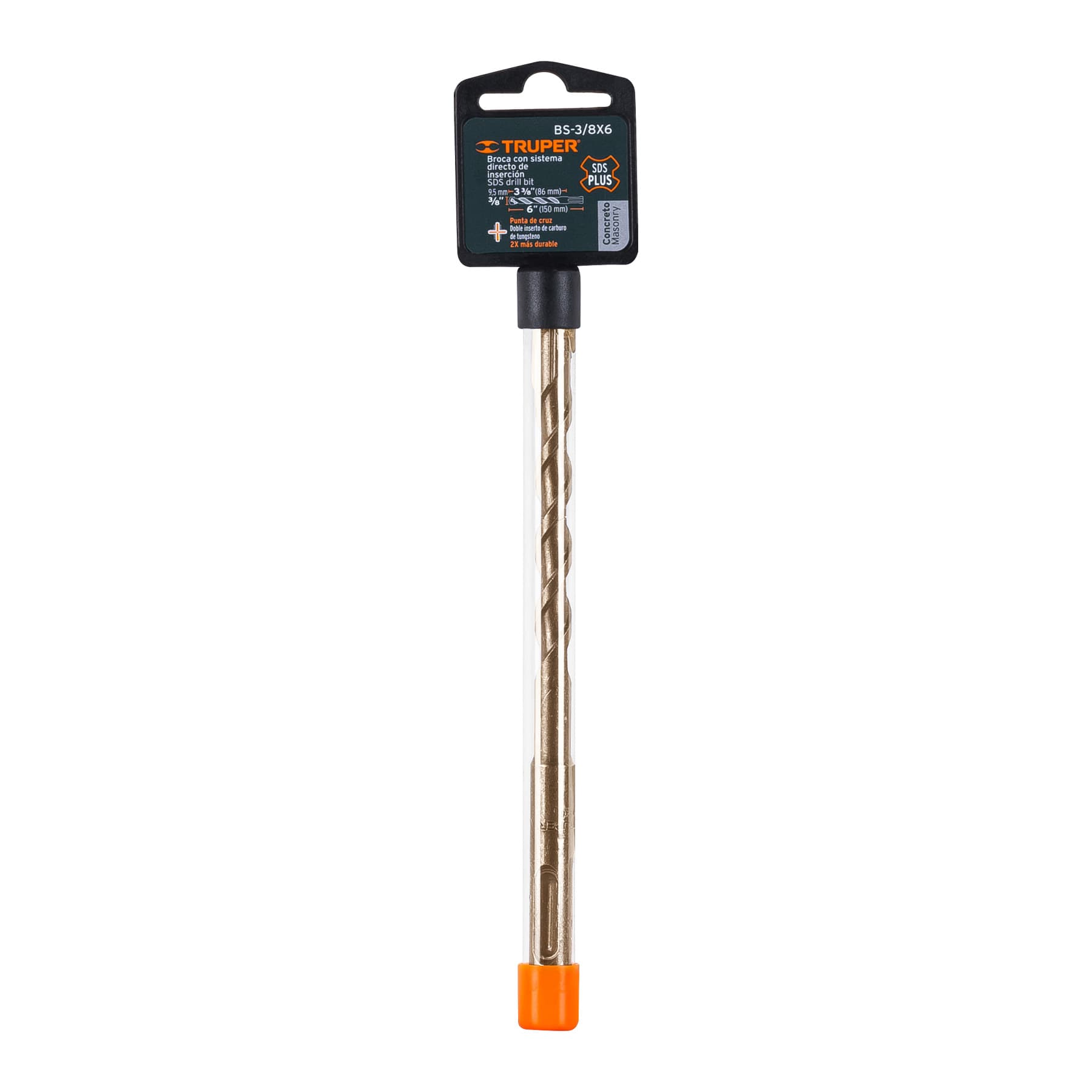 BROCA SDS PLUS 3/8 X 6 MARCA  TRUPER
