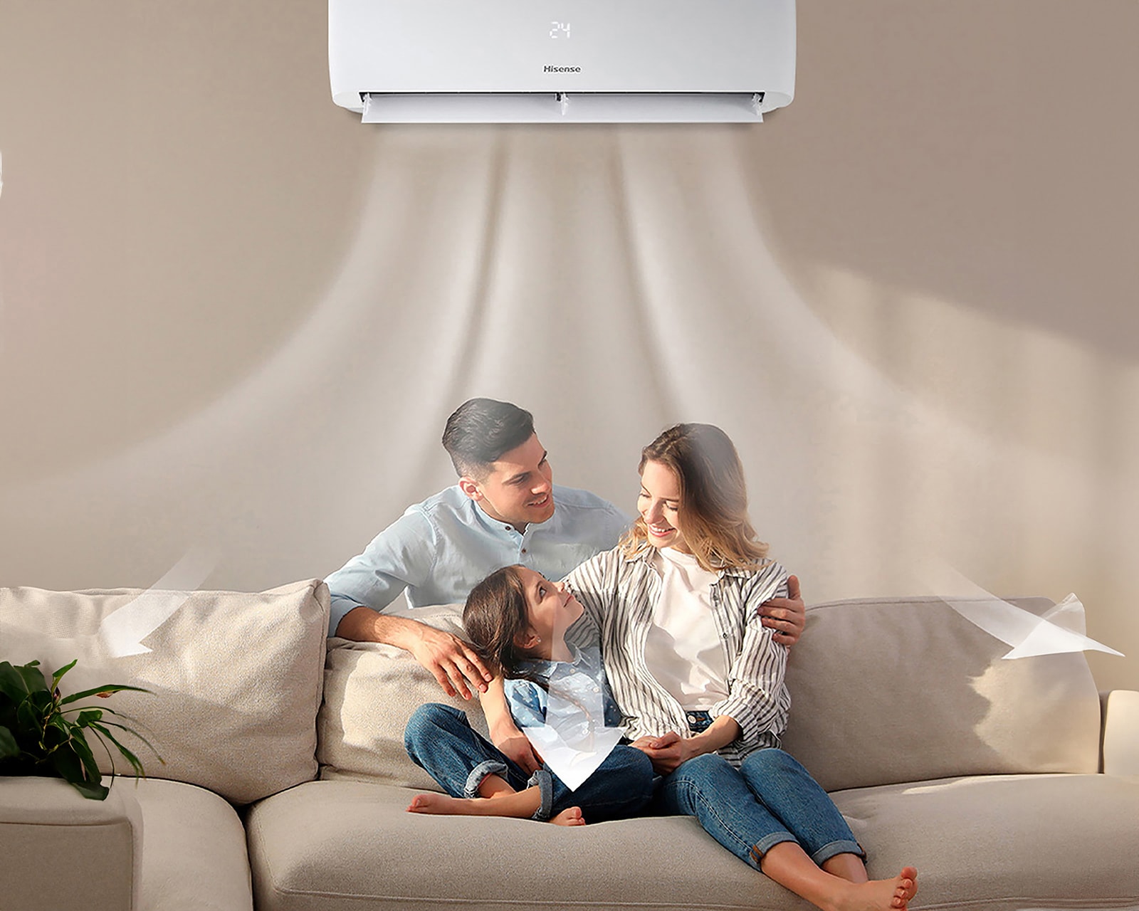 JUEGO  MINISPLIT 1 TON SOLO FRIO INVERTER 220/1/60 R-32 (WIFI) MOD ART122KA MARCA HISENSE